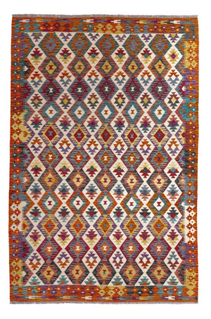 Kelim Teppich - Splash - 245 x 165 cm - mehrfarbig