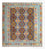 Kelim Teppich - Splash quadratisch  - 207 x 203 cm - mehrfarbig