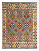 Kelim Teppich - Splash - 197 x 150 cm - mehrfarbig