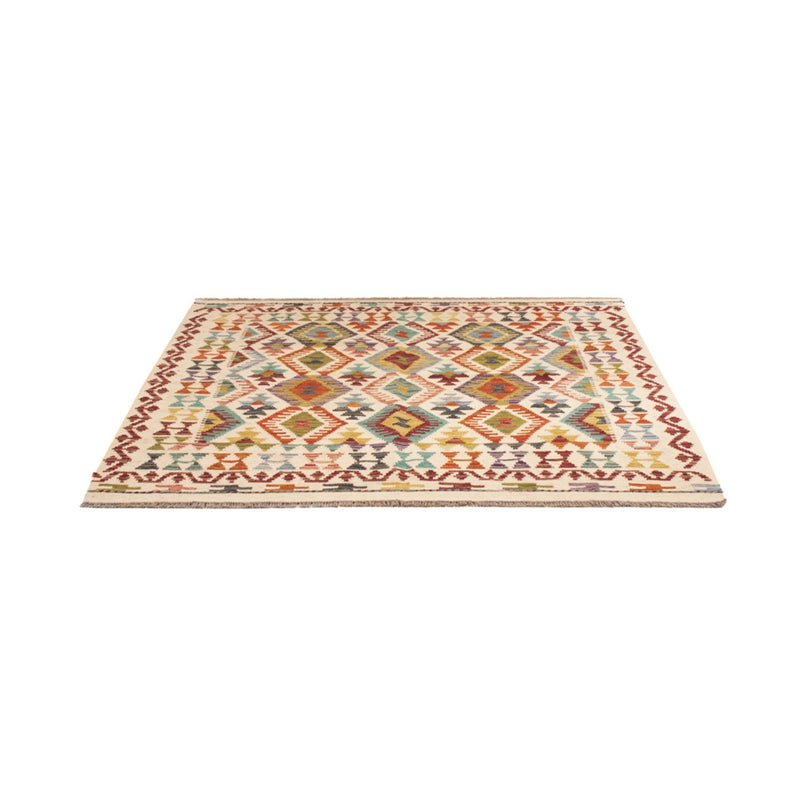 Kelim Teppich - Splash quadratisch  - 154 x 143 cm - mehrfarbig