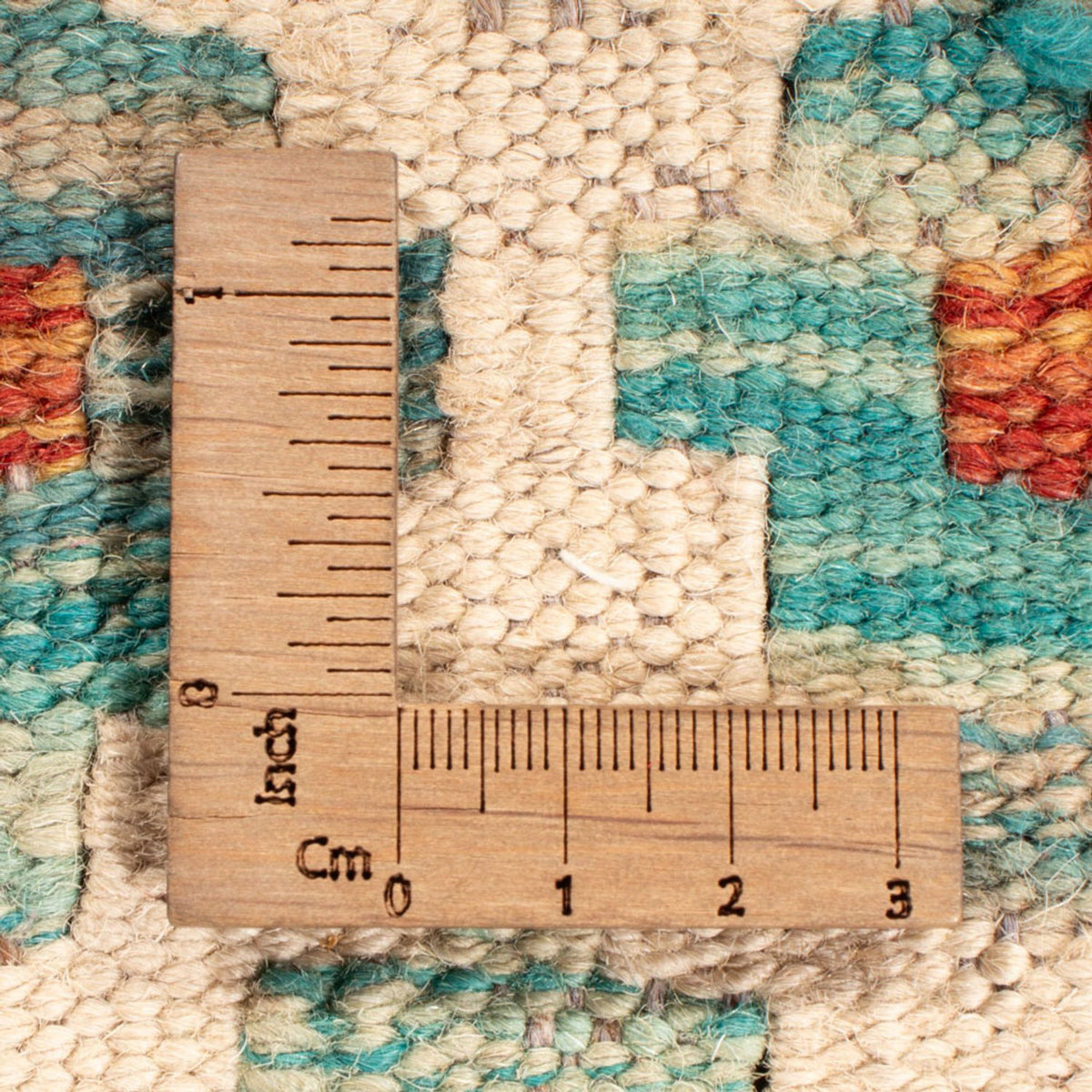 Kelim Teppich - Splash - 198 x 150 cm - mehrfarbig