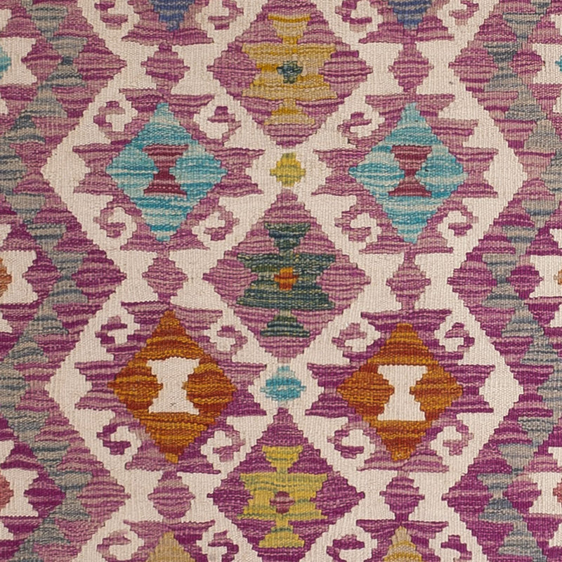 Läufer Kelim - Splash - 295 x 80 cm - mehrfarbig