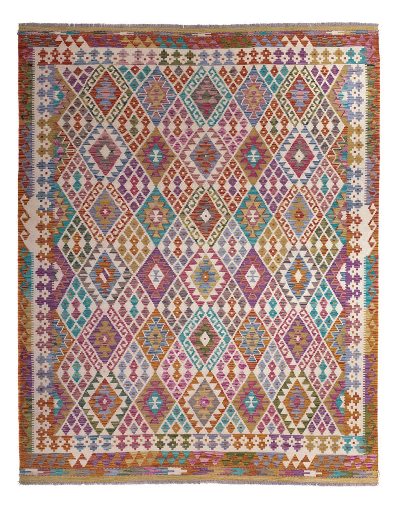 Kelim Teppich - Splash - 246 x 204 cm - mehrfarbig