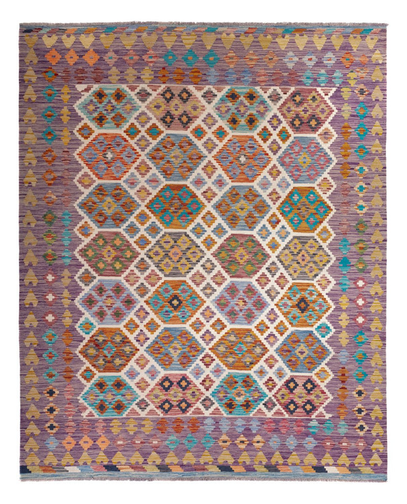 Kelim Teppich - Splash - 255 x 205 cm - mehrfarbig
