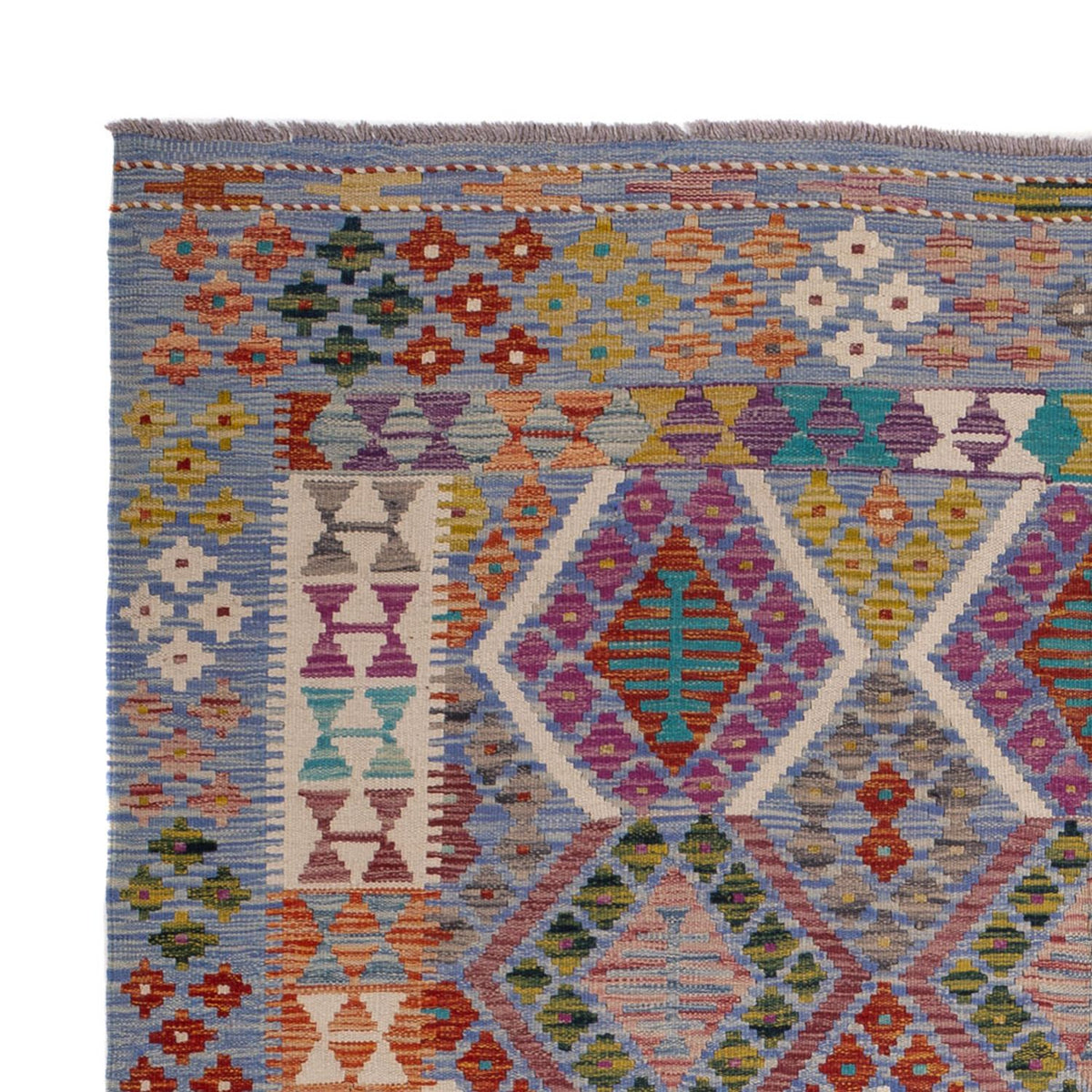 Kelim Teppich - Splash - 250 x 191 cm - mehrfarbig