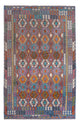 Kelim Teppich - Splash - 301 x 201 cm - mehrfarbig