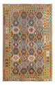 Kelim Teppich - Splash - 306 x 208 cm - mehrfarbig