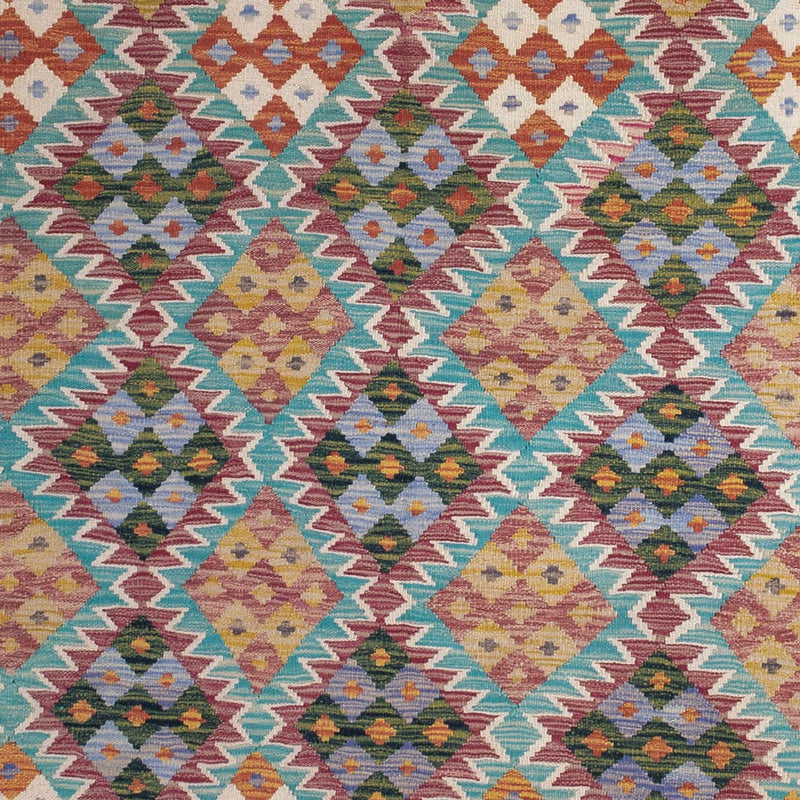Kelim Teppich - Splash - 285 x 195 cm - mehrfarbig
