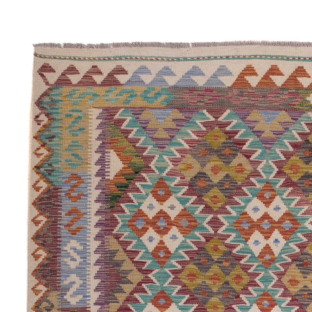 Kelim Teppich - Splash - 285 x 195 cm - mehrfarbig