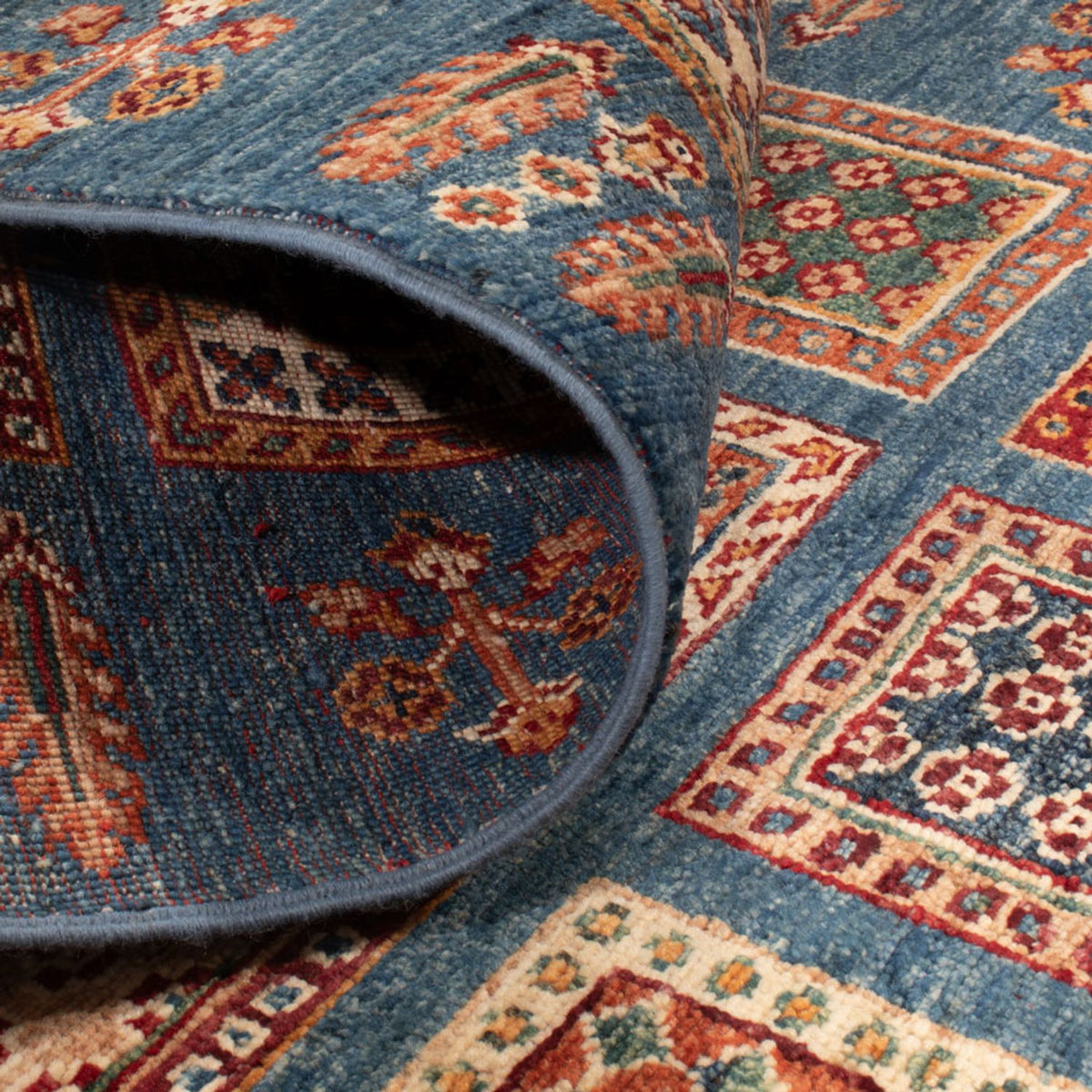 Läufer Ziegler - Bachtiari - 300 x 83 cm - mehrfarbig