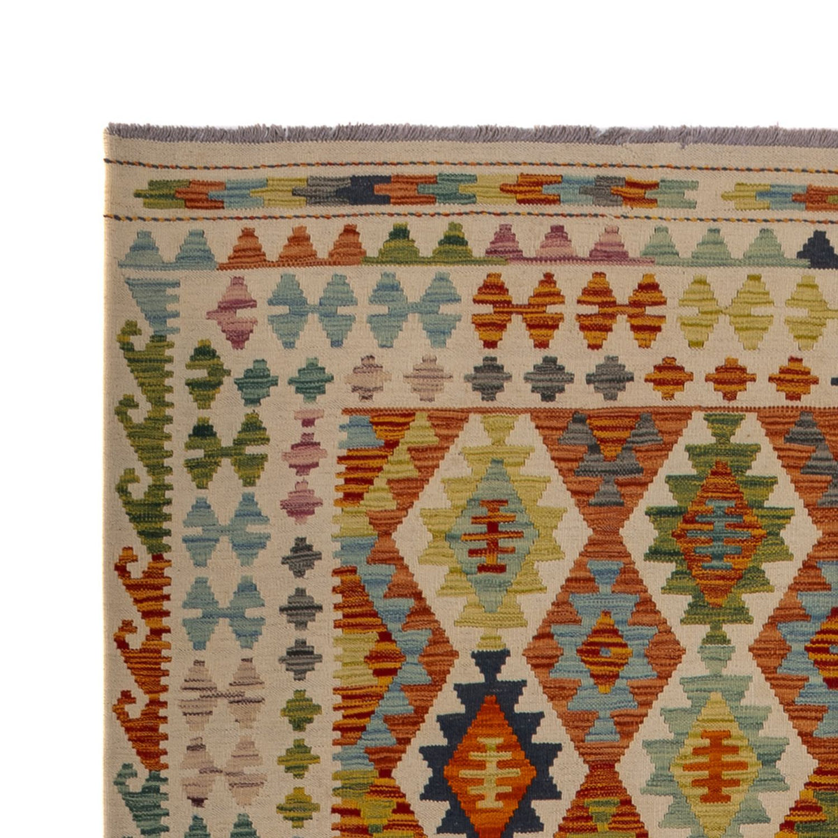 Kelim Teppich - Splash - 298 x 210 cm - mehrfarbig