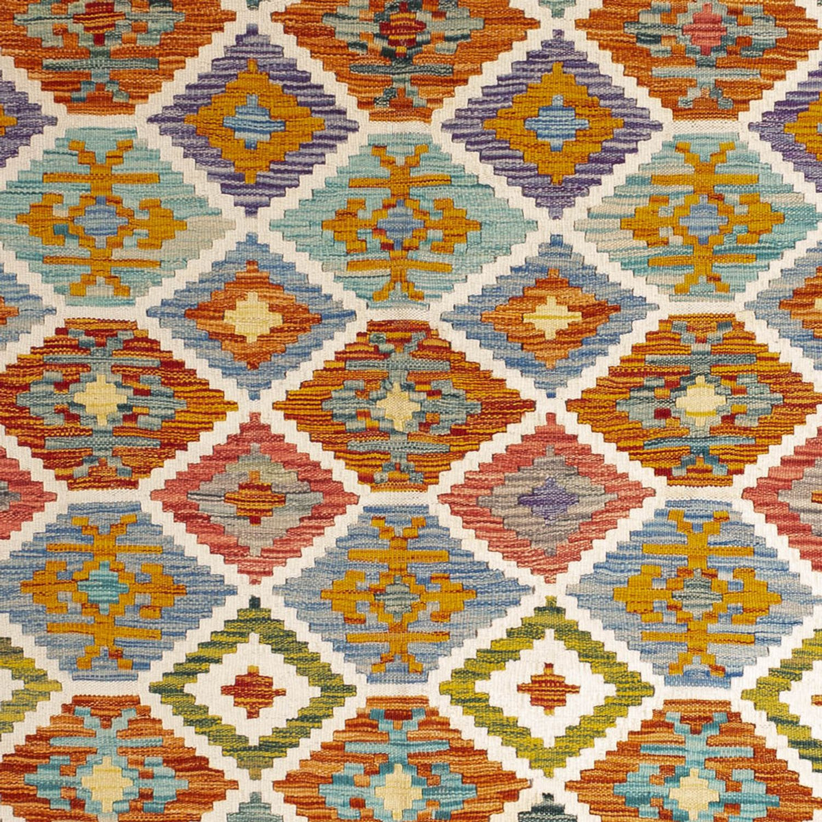 Kelim Teppich - Splash - 238 x 178 cm - mehrfarbig
