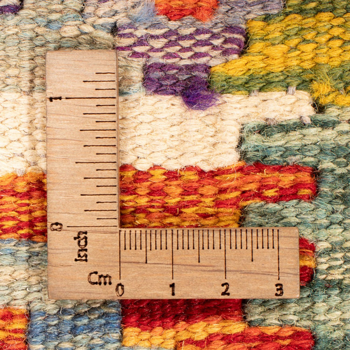 Kelim Teppich - Splash - 238 x 178 cm - mehrfarbig