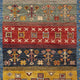 Gabbeh Teppich - Loribaft Perser - 143 x 105 cm - mehrfarbig