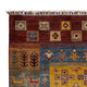 Gabbeh Teppich - Loribaft Perser - 143 x 105 cm - mehrfarbig