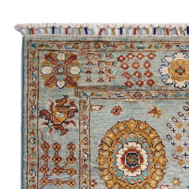 Ziegler Teppich - Ariana - 119 x 85 cm - hellblau