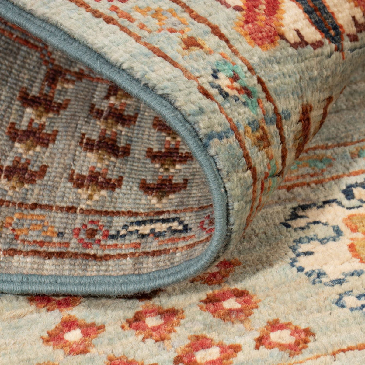 Ziegler Teppich - Ariana - 119 x 85 cm - hellblau