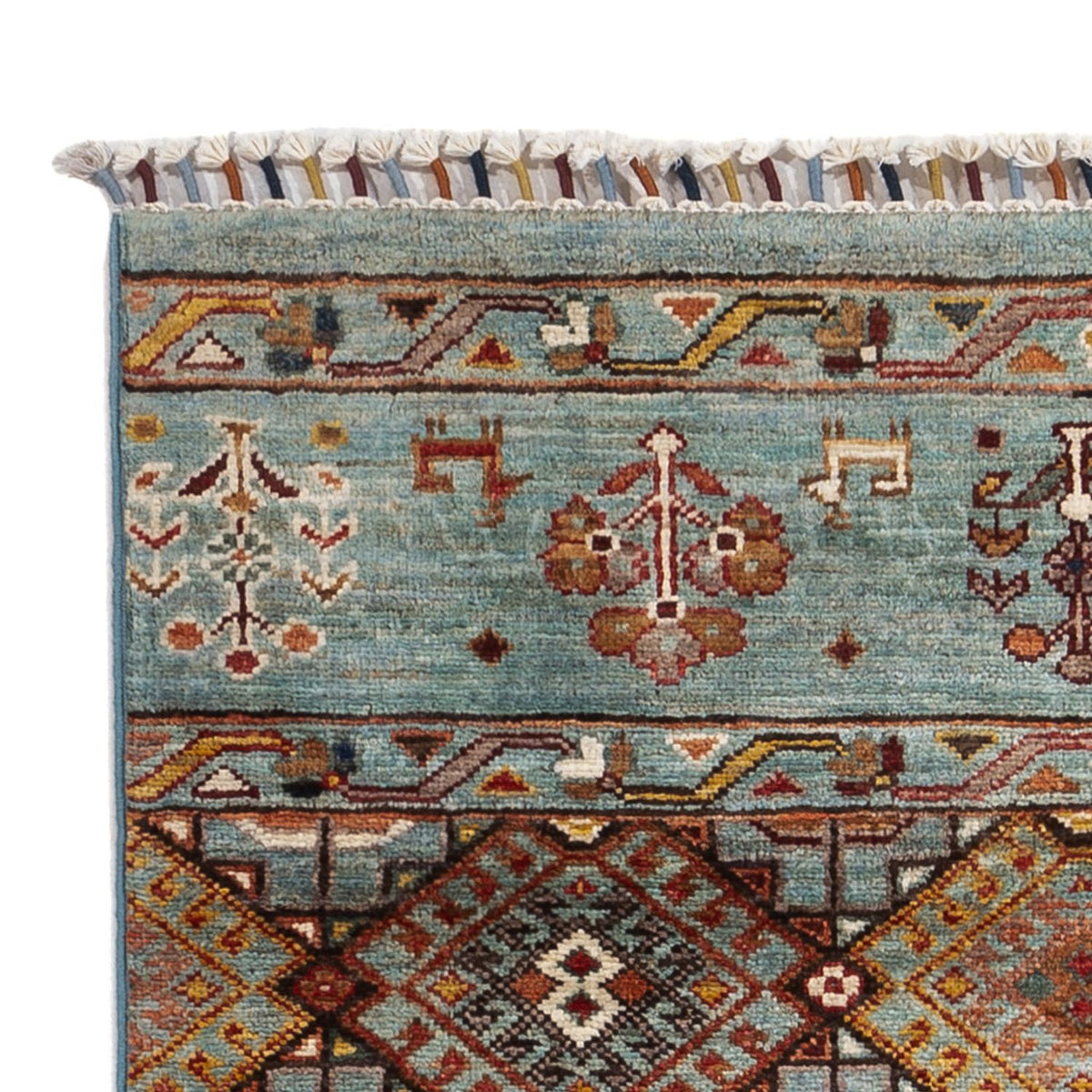 Ziegler Teppich - Ariana - 122 x 83 cm - hellblau