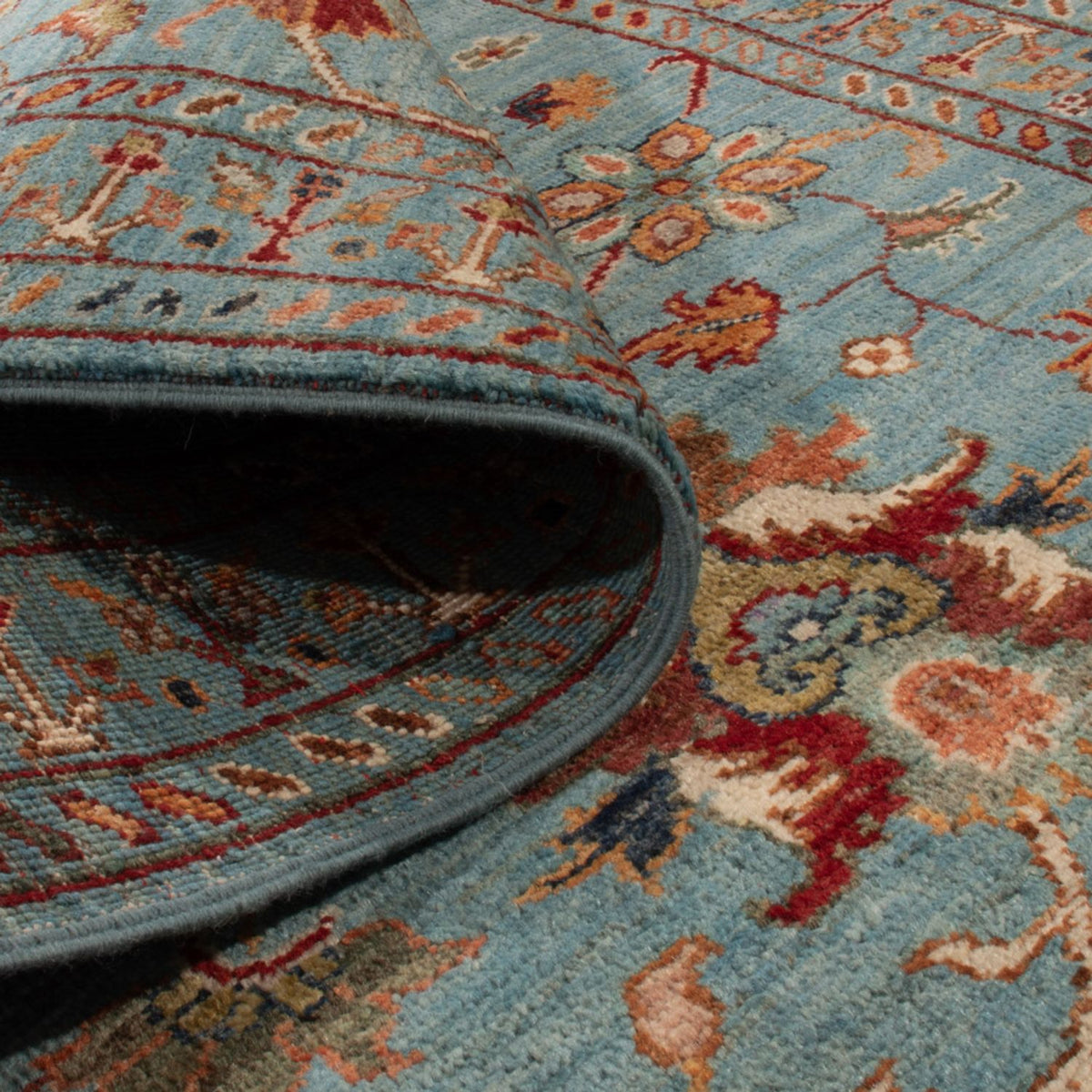 Läufer Ziegler - Ariana - 235 x 85 cm - blau