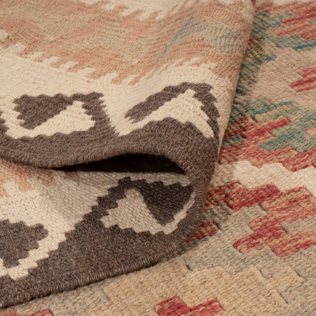 Kelim Teppich - Splash - 179 x 124 cm - mehrfarbig