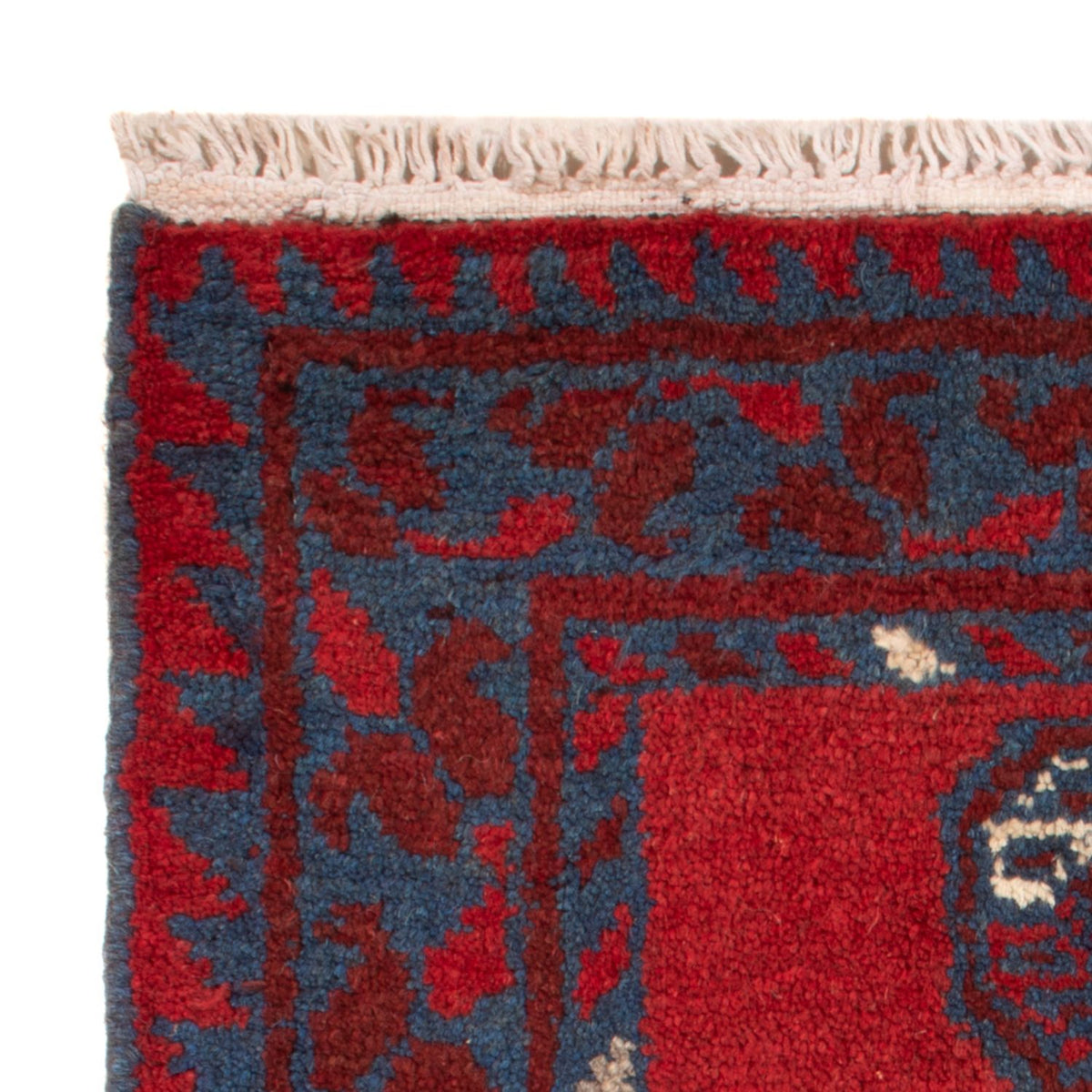 Afghan Teppich - Filpa - 66 x 49 cm - rot