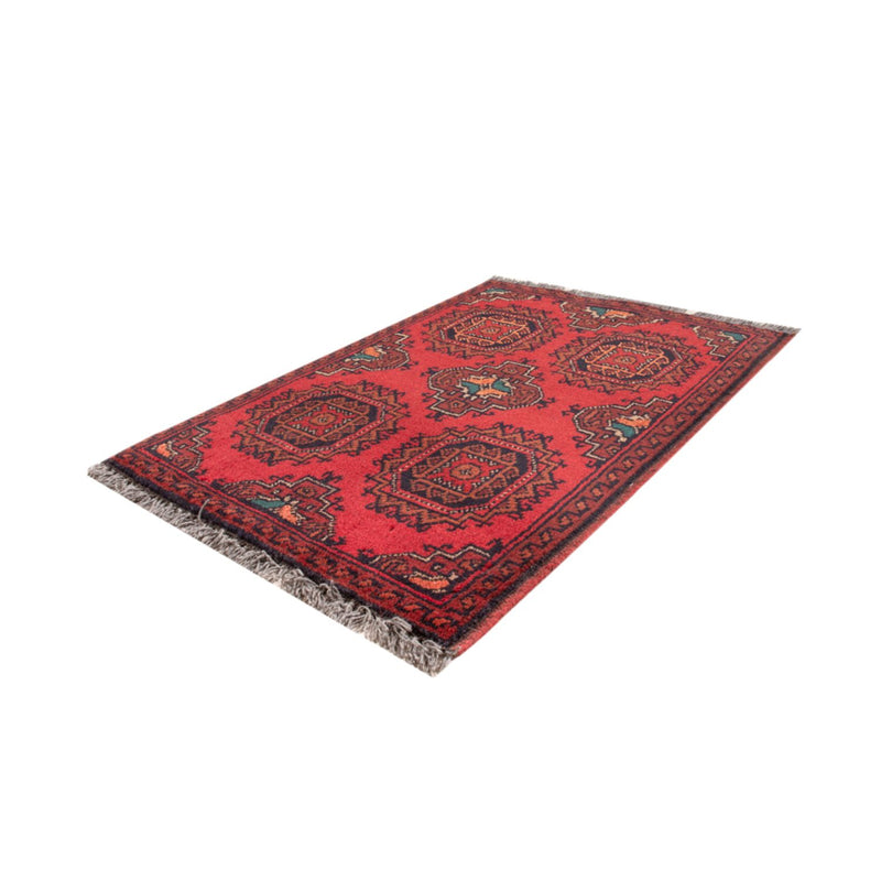 Afghan Teppich - Filpa - 63 x 50 cm - rot