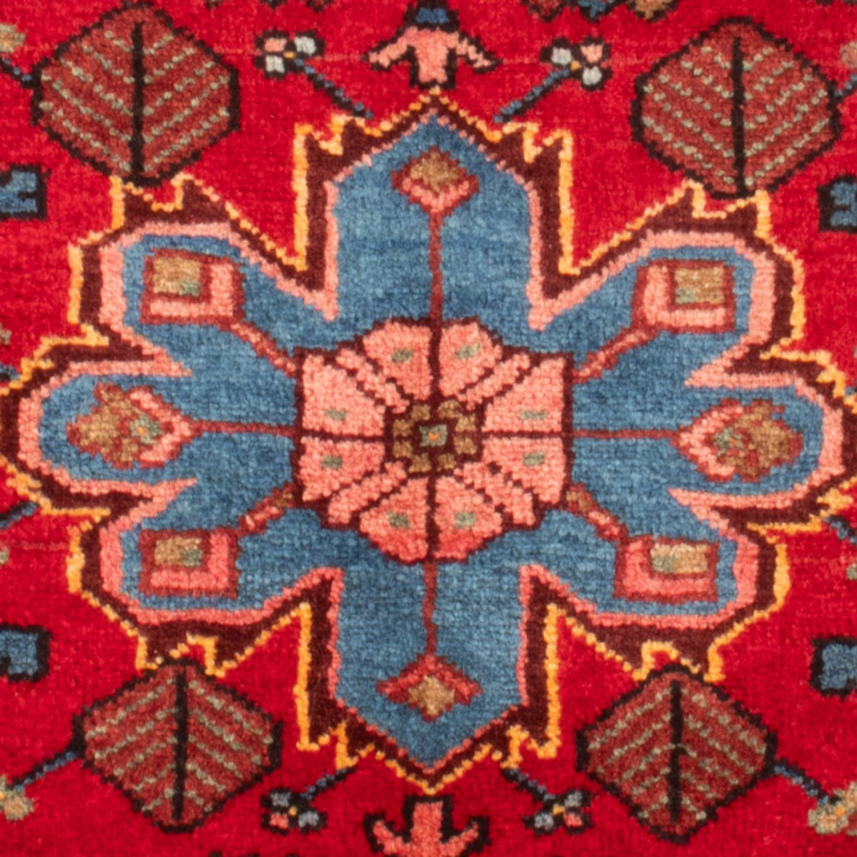 Perserteppich - Nomadic - 88 x 54 cm - rot