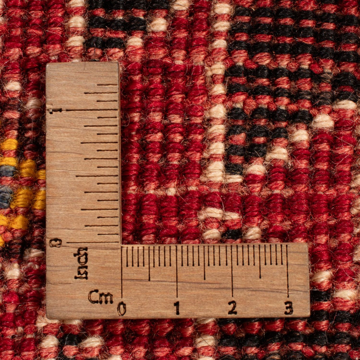 Perserteppich - Nomadic - 119 x 81 cm - dunkelrot