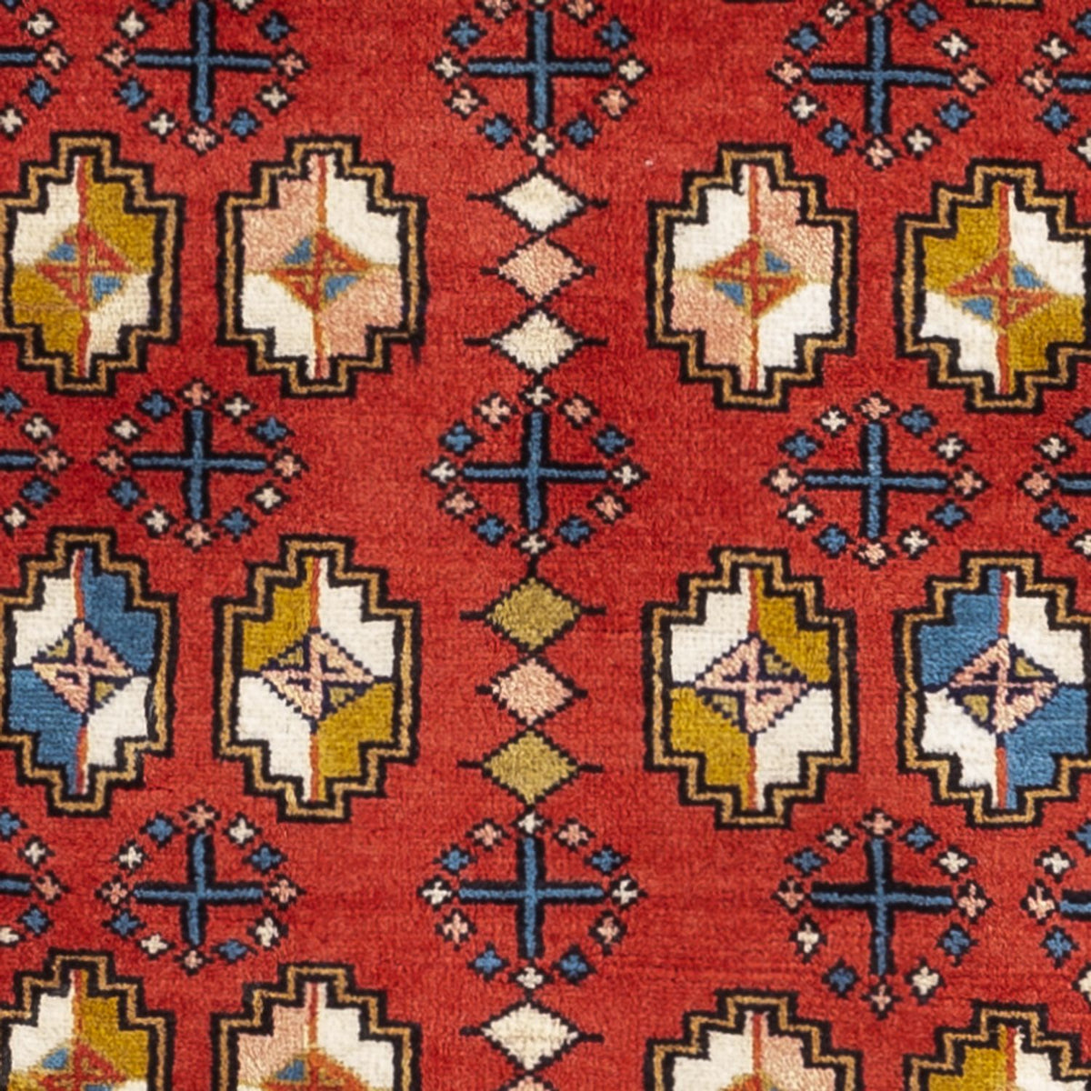 Perserteppich - Nomadic - 130 x 64 cm - mehrfarbig