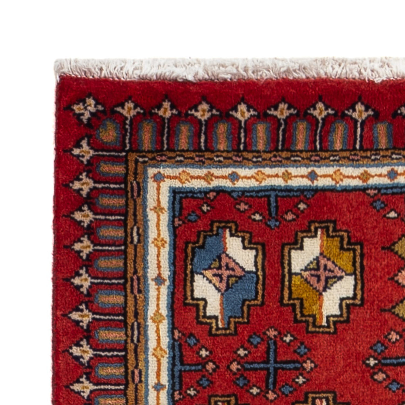 Perserteppich - Nomadic - 130 x 64 cm - mehrfarbig