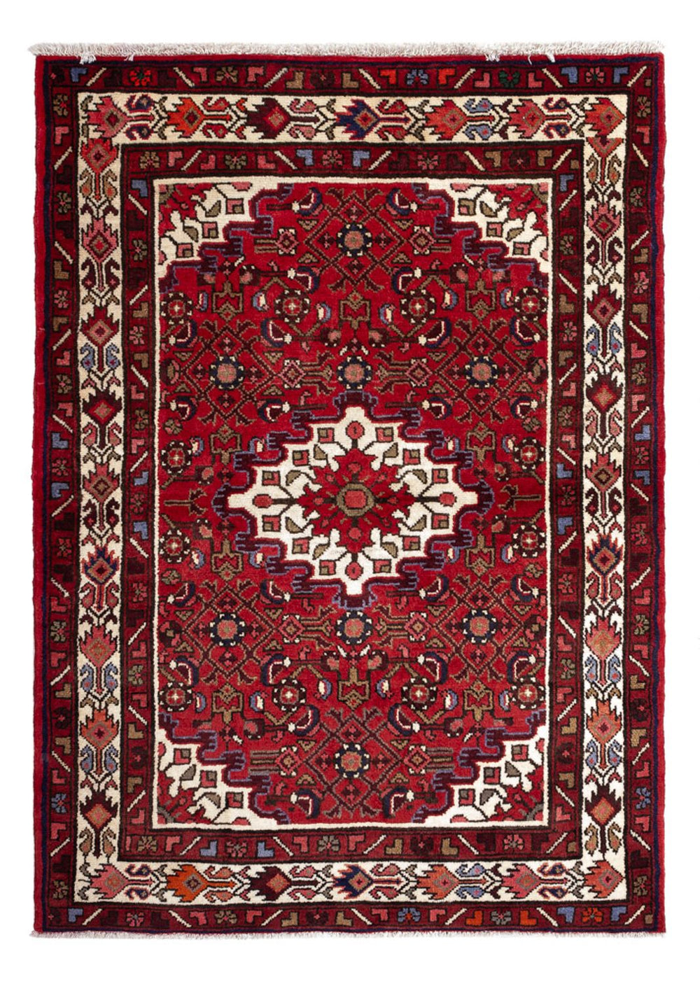 Perserteppich - Nomadic - 153 x 107 cm - terrakotta