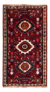 Ghashghai Teppich 77x143cm - Perserteppich - Rechteckig / Dunkelrot / 77 x 143 cm Rechteckig