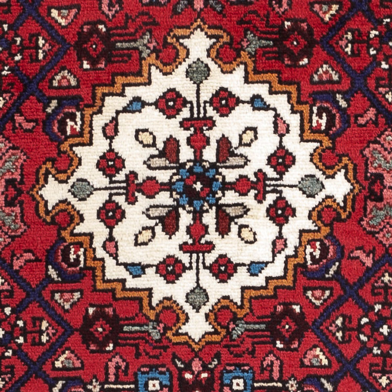 Ziegler Teppich - 139 x 65 cm - dunkelrot