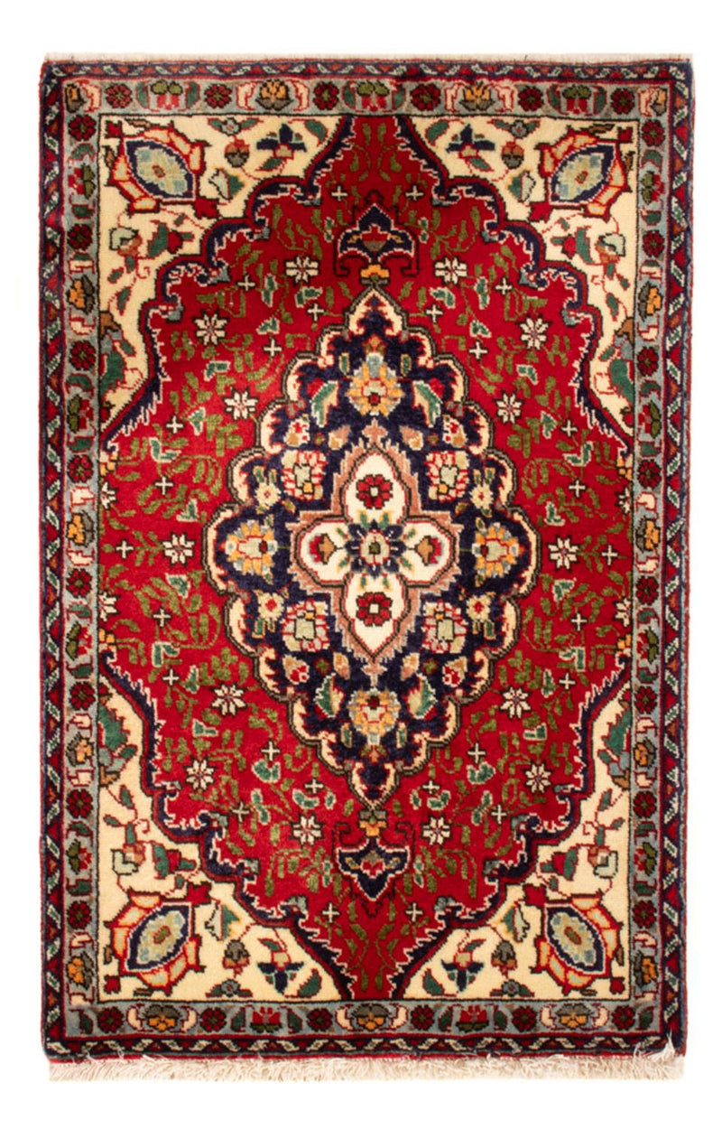 Perserteppich - Täbriz - 86 x 56 cm - rot