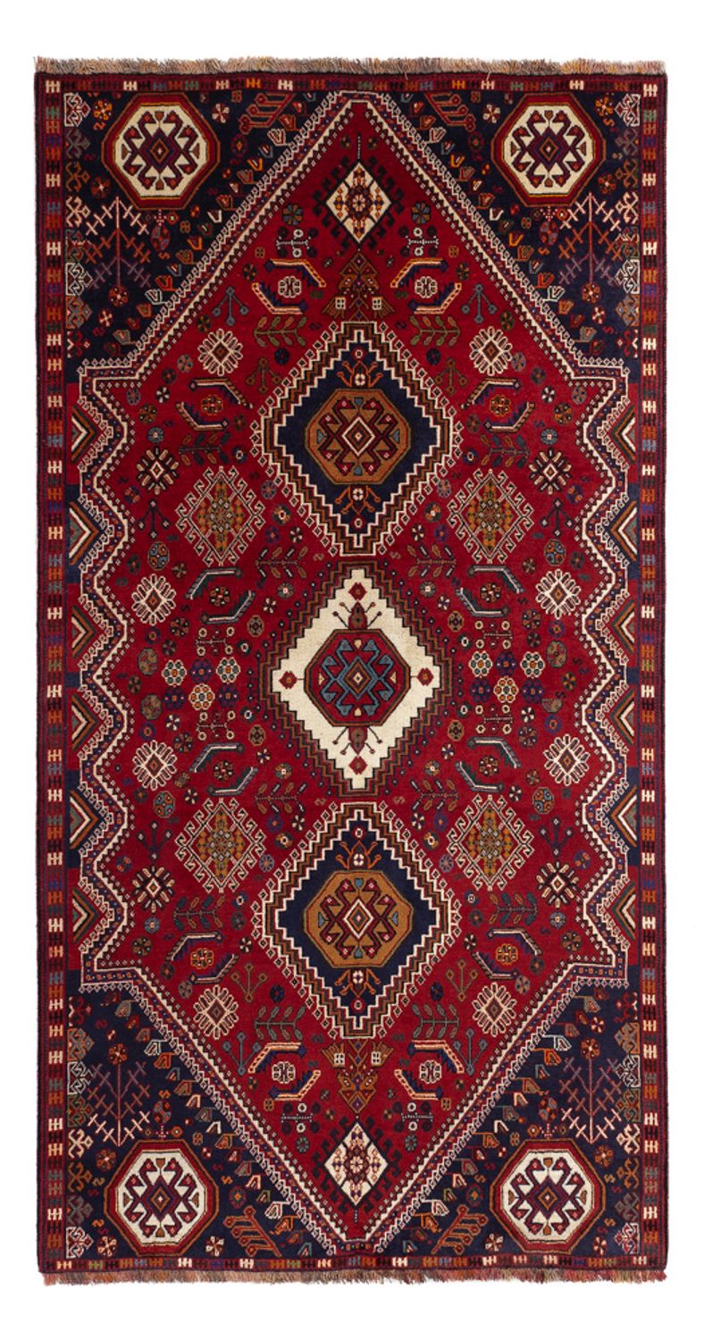 Perserteppich - Nomadic - 256 x 141 cm - dunkelrot