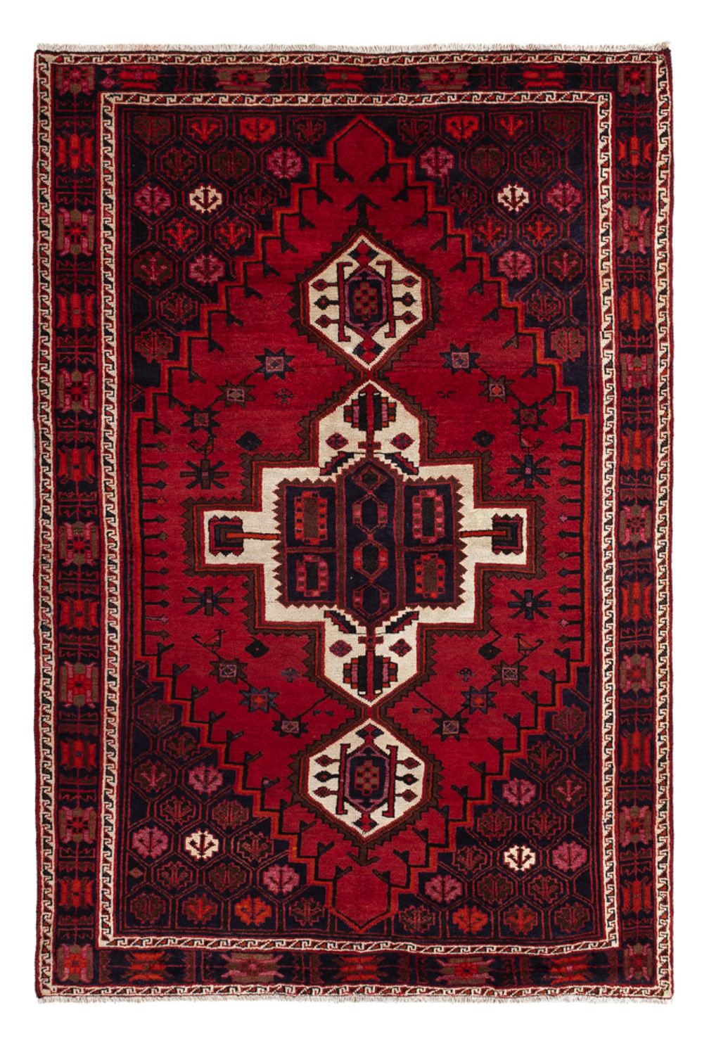 Perserteppich - Nomadic - 258 x 174 cm - rot