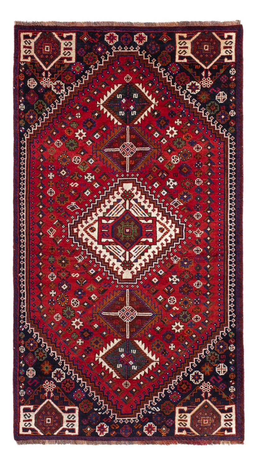Perserteppich - Nomadic - 226 x 129 cm - rot