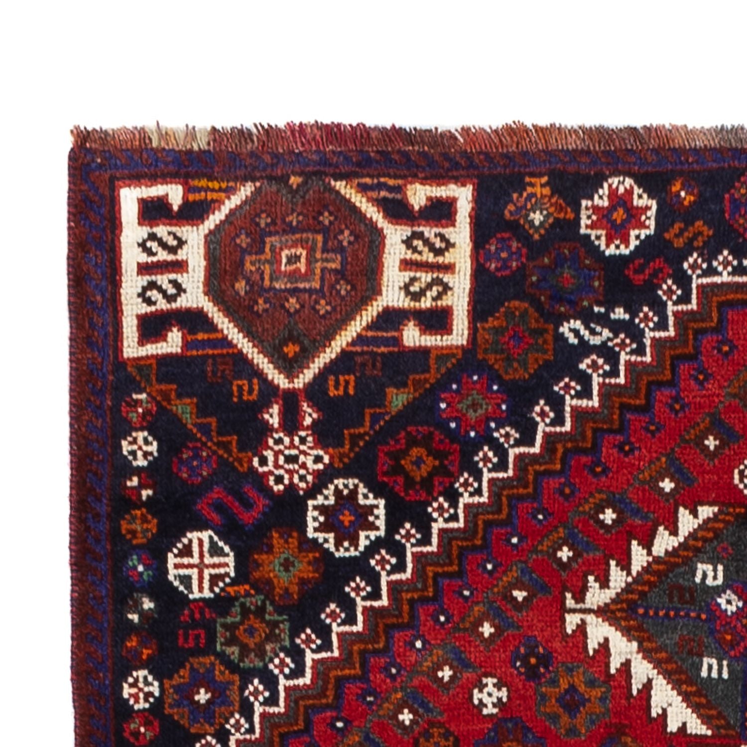 Perserteppich - Nomadic - 226 x 129 cm - rot