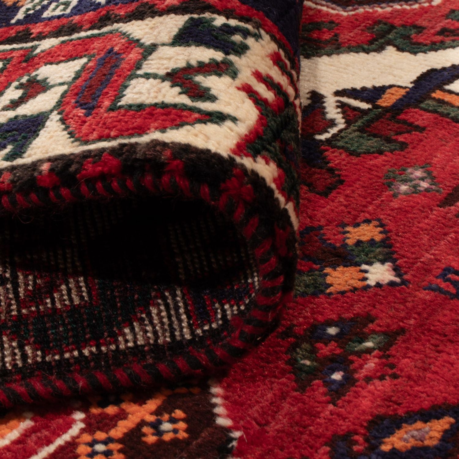 Perserteppich - Nomadic - 245 x 156 cm - rot