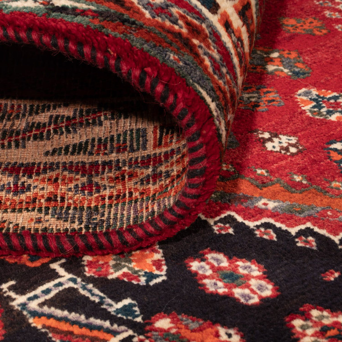 Perserteppich - Nomadic - 247 x 160 cm - rot