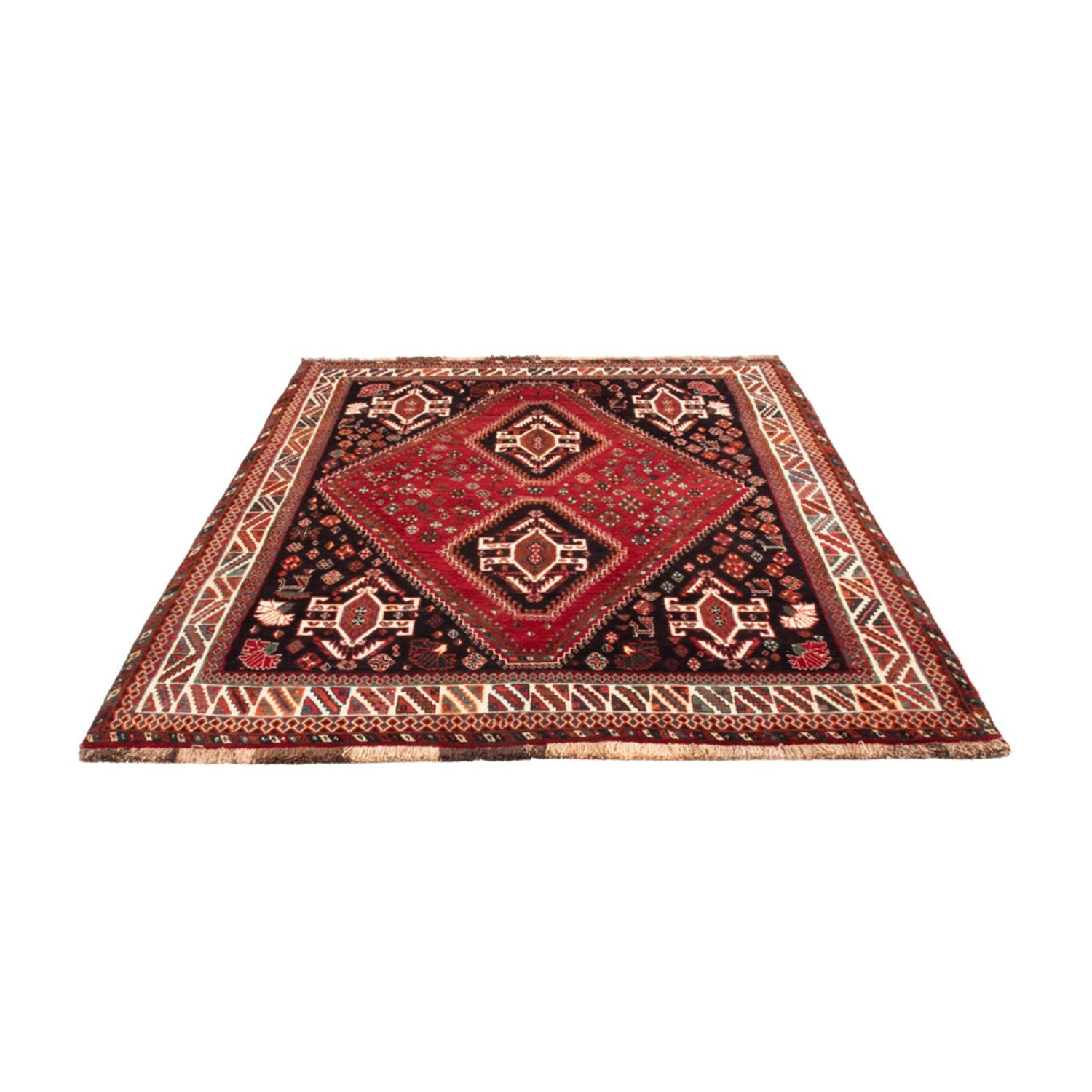 Perserteppich - Nomadic - 247 x 160 cm - rot