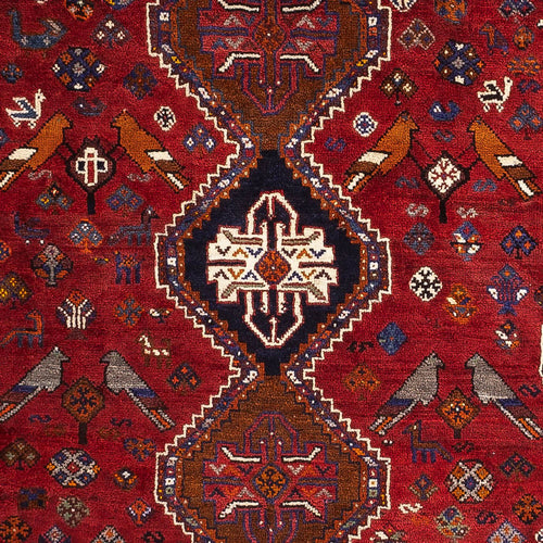 Perserteppich - Nomadic - 259 x 162 cm - rot