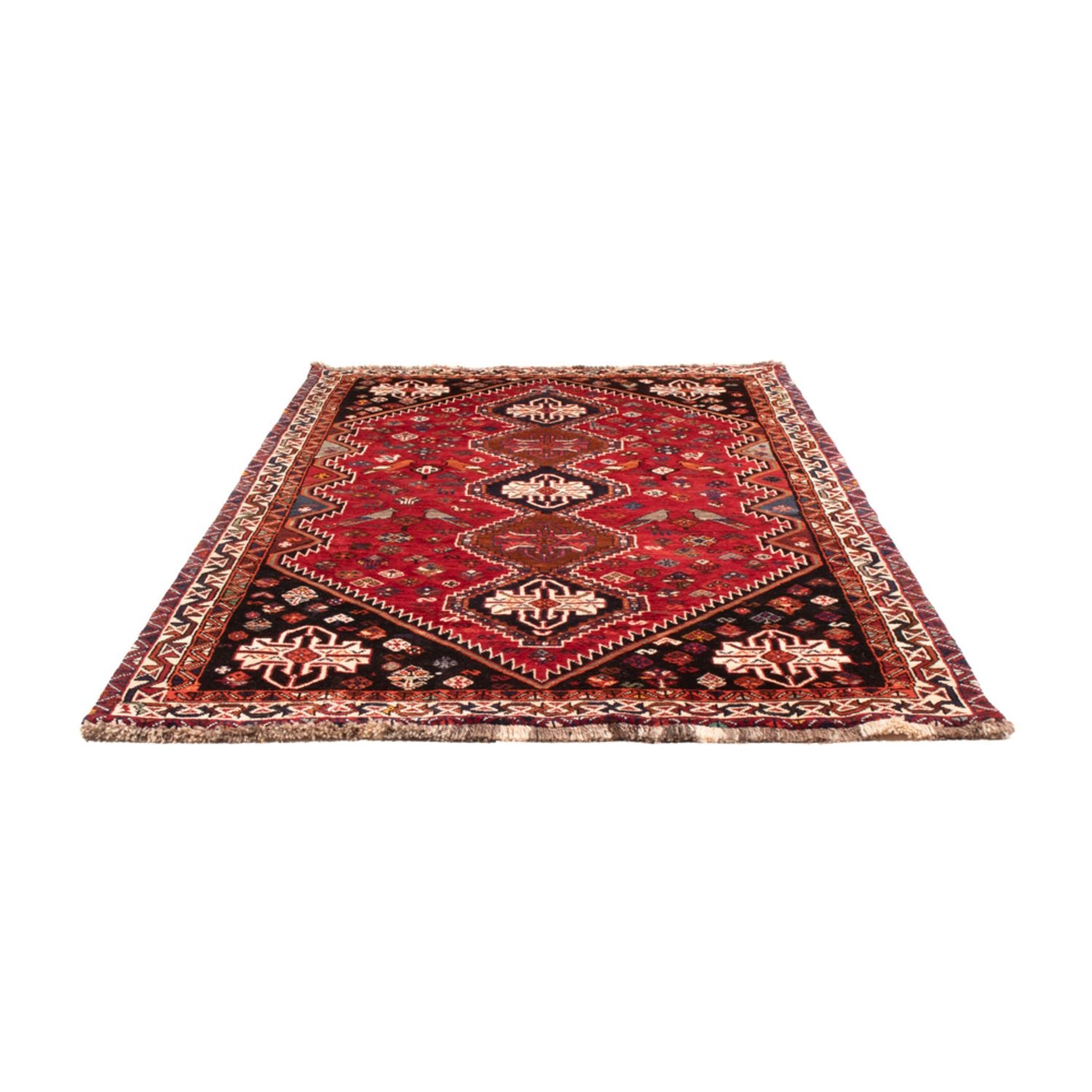 Perserteppich - Nomadic - 259 x 162 cm - rot