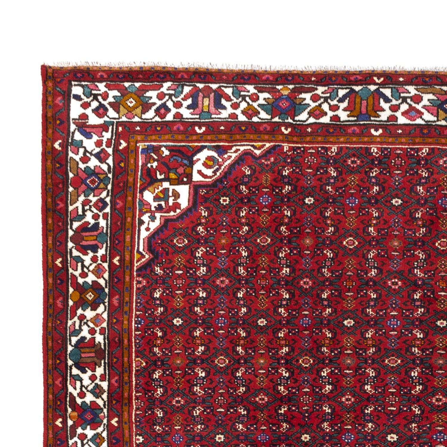 Perserteppich - Nomadic - 363 x 258 cm - dunkelrot