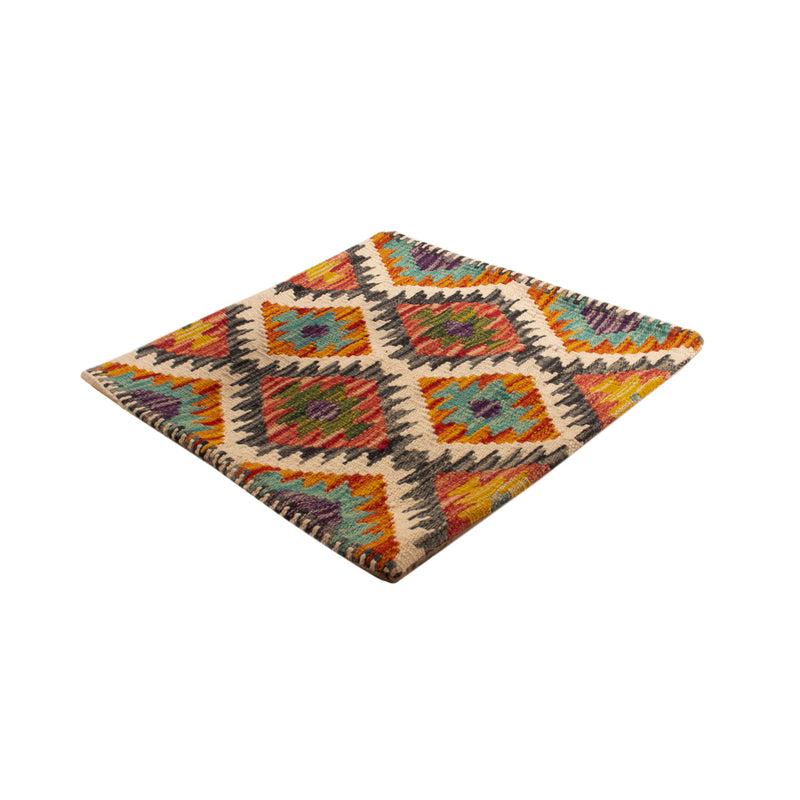 Kissen - Kelim befüllbar quadratisch  - 50 x 50 cm - mehrfarbig