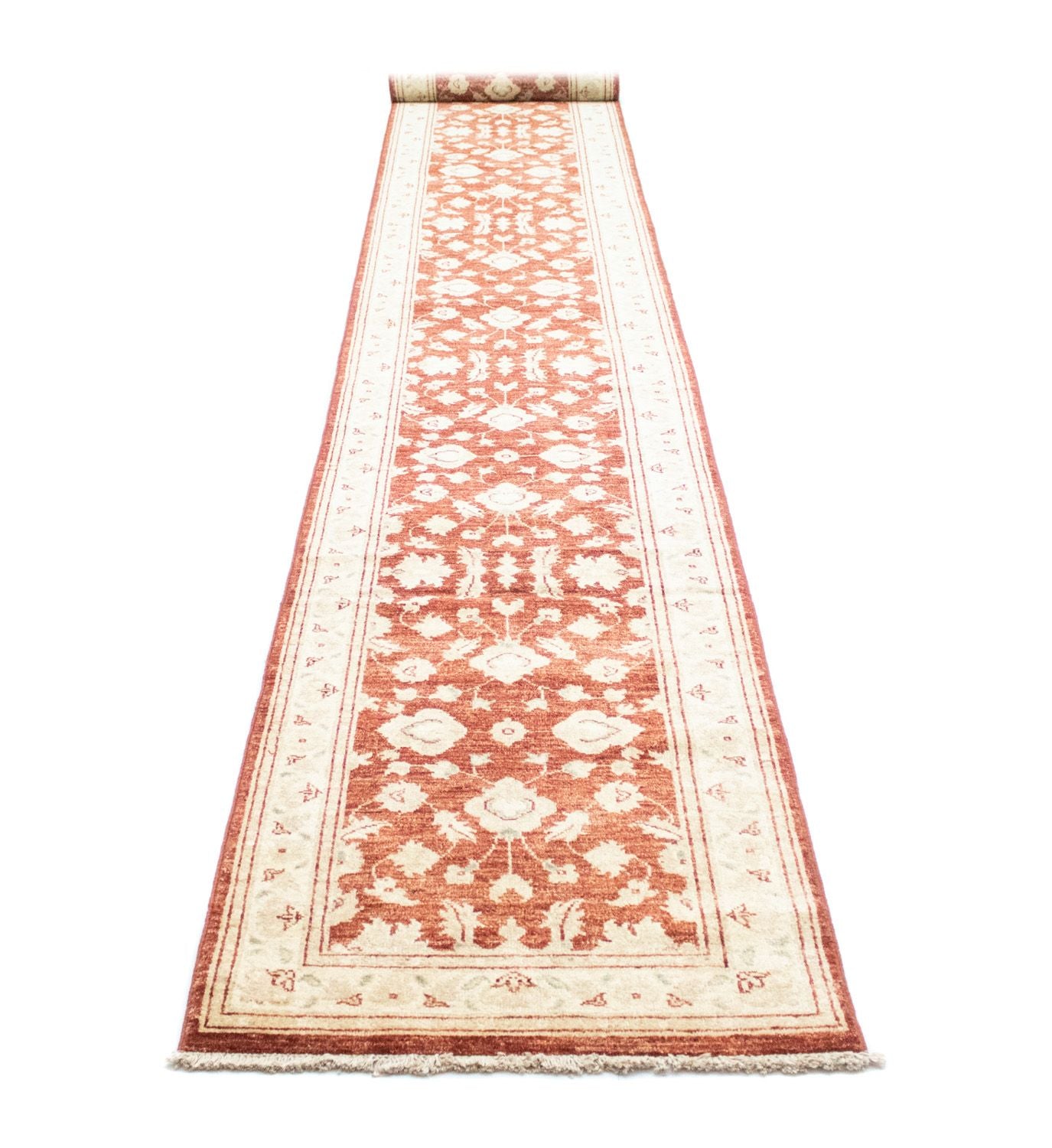 Ziegler Teppich 532 x 76 cm - braun