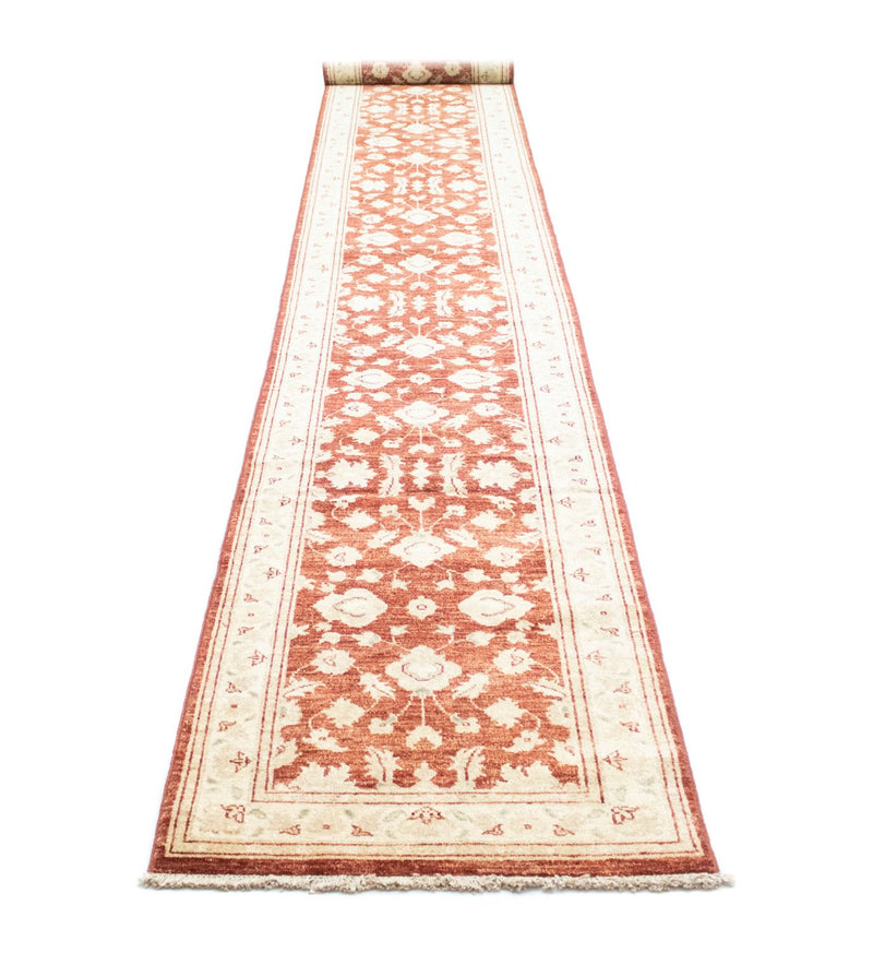 Ziegler Teppich 532 x 76 cm - braun