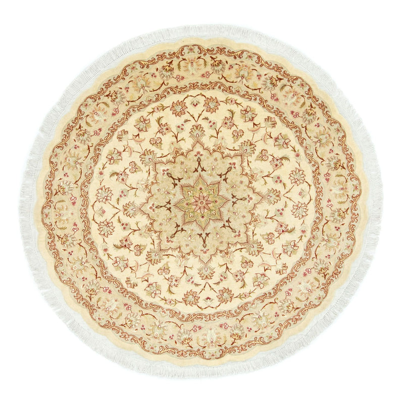 Perserteppich - Täbriz - Premium 148 x 148 cm Runder Teppich