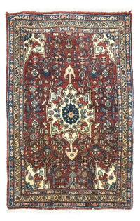 Perserteppich - Bidjar 101 x 68 cm - rot