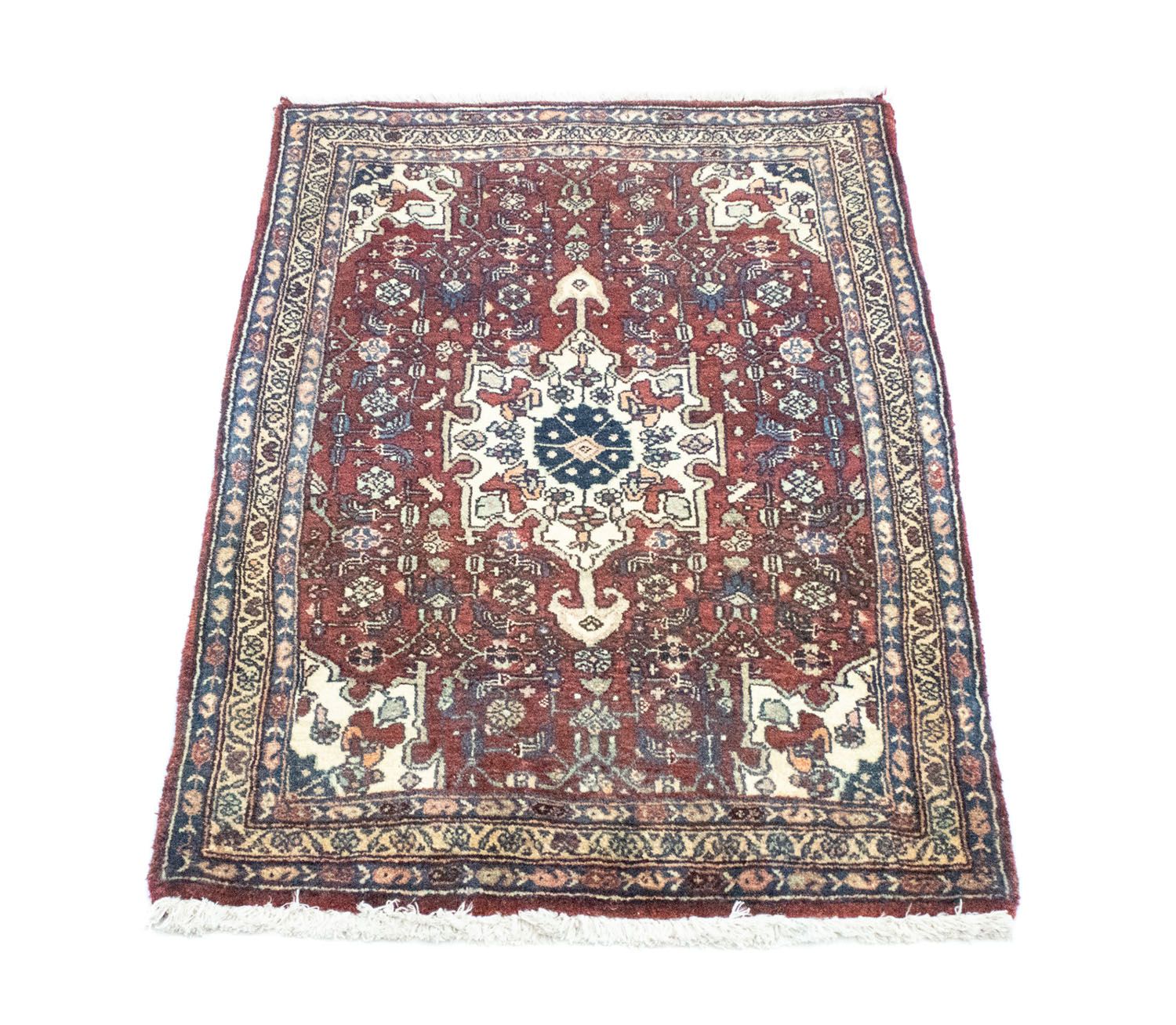 Perserteppich - Bidjar 101 x 68 cm - rot